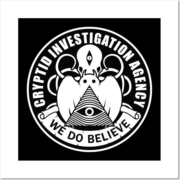 CIA: Cryptid Investigation Agency Wall Art by TheArtArmature